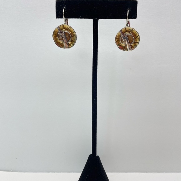 ANCIENT Greece Flash Earrings - Picture 7 of 7